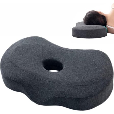 Piercingpute - Ørepiercingpute for sidesovere - Sidepute - Memory Foam-pute