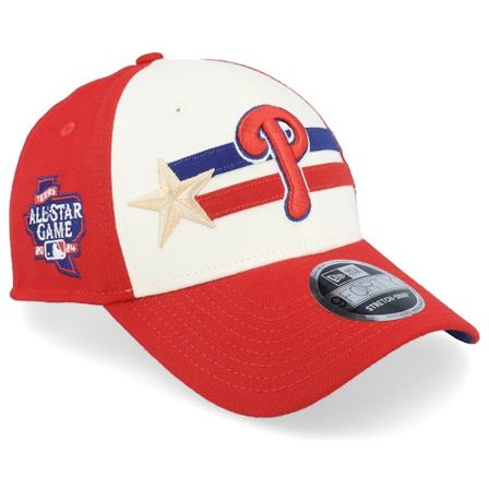 New Era - MLB Rot adjustable Cap - Philadelphia Phillies MLB 24 All Star Game 9FORTY White/Red Adjustable @ Hatstore