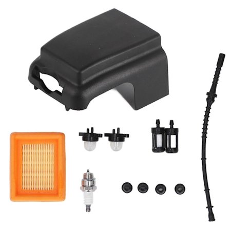 Trimmer Luftfilterdæksel Sæt ABS Gummi God Slidstyrke Trimmer Reservedele til Stihl FS120 FS200 FS250