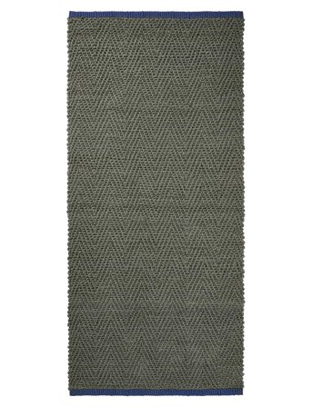 Mette Ditmer Notes Runner, Small - Khaki green - 70X 150CM