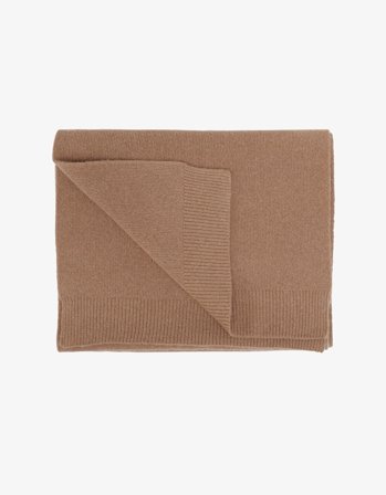 Merino Wool Scarf - Sahara Camel - One Size