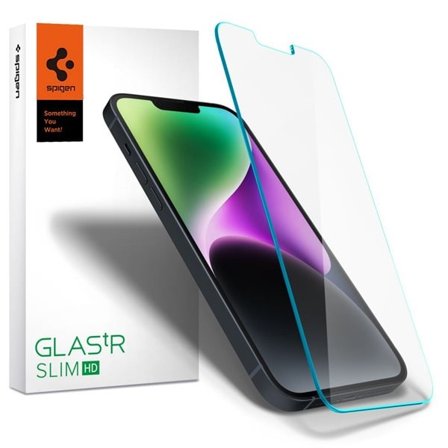 Spigen Glas.tR Slim karkaistu lasi iPhone 13 Pro Max / 14 Plus -puhelimelle