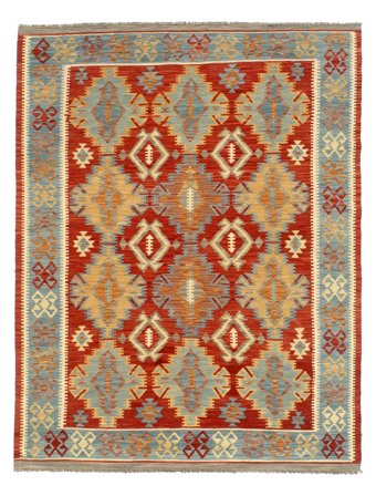 Kilim Afghan Old Style Rug 174X245 Wool