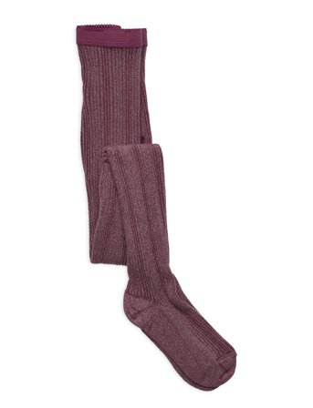 mp Denmark Celosia Glitter Tights - Purple - 98