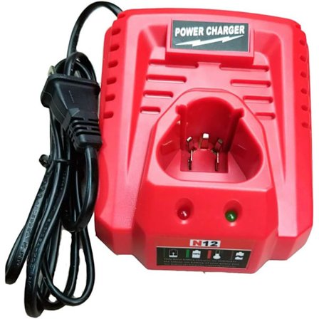 N12 48-59-2401 48-11-2402 för Milwaukee Li-ION Ersättningsladdare