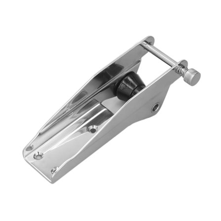 230mm Marine Anker Rulle Fjederbelastet Pin 304 Rustfrit Stål Sort Nylon Fairlead til Både Yachter