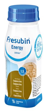 Fresubin Energy Drink næringsdrikk cappuccino 4x200 ml