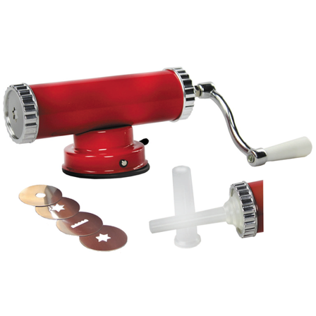 AANONSEN KRANSE-/SMÅKAKEPRESSE MED SUGEKOPP