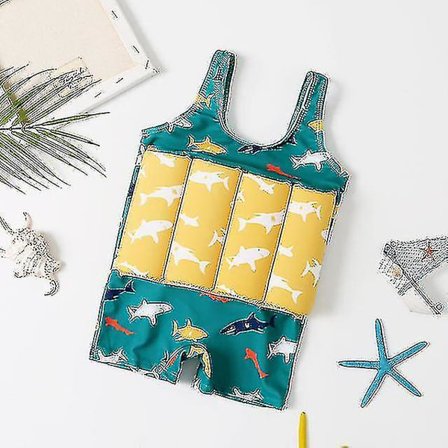 Poikien yhden kappaleen kelluvuusuimapuku Uima-allas Vesilajit Turvallisuus Lapset Pelastusliivi Kelluva Vaahtomuovi Pelastusliivi