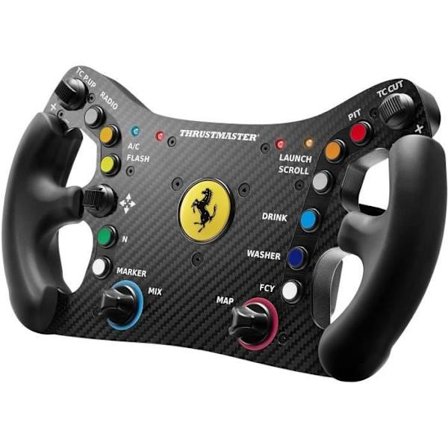 Ratt - THRUSMASTER - Ferrari 488 GT3 Wheel Add-On - Svart och Röd