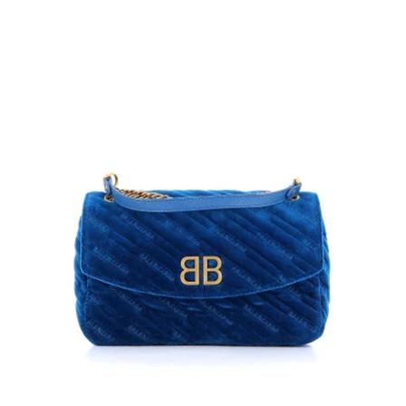 Balenciaga Vintage Pre-owned Shoulder Bags Blå, Dame Vintage Tasker, Størrelse: ONE Size