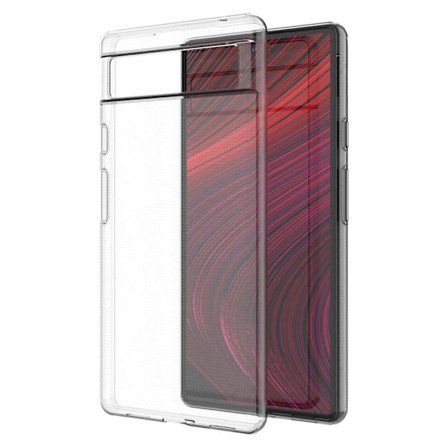 Google Pixel 6a Clear TPU Case Cover