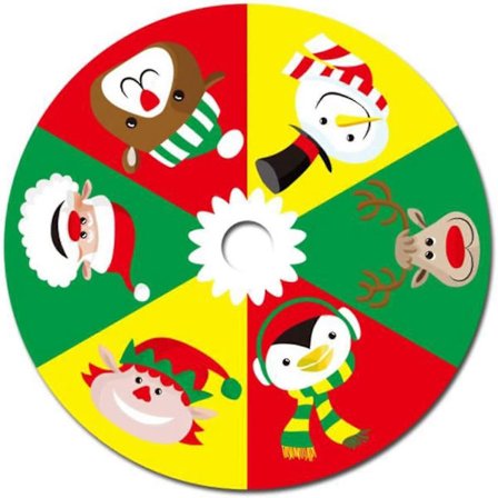 90 cm joulukuusenmatto söpöllä kuviolla, joulukuusenmatto, joulukuuset, kuusenjalan suojus joulujuhlakoristeluun (a) - Ya