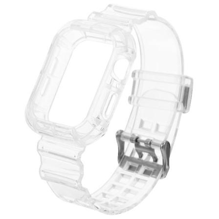 Apple Watch Armband Stilren Armband Klockband Klockbyte Tillbehör Armbandbyte Transparent color 24.6x3.6cm