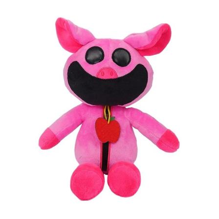 Smiling Critters Series Plyschleksaker Mjuk stoppad docka Figur Tryckavlastning Plyschar Dockapresenter till fans och vänner 11,8 tum Pig