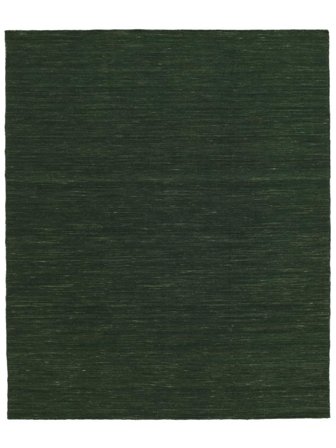 Uni Grand Kilim Loom Tapis - Vert Forêt 250X300 Laine