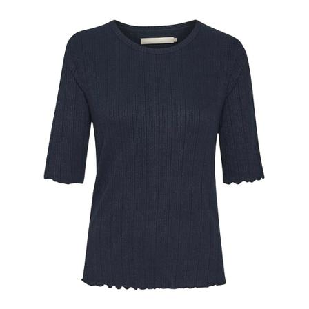 Karen by Simonsen Karen By Simonsen Candacekb Oneck Ss Toppe & T-Shirts 10103856 Night Sky Blå, Dame