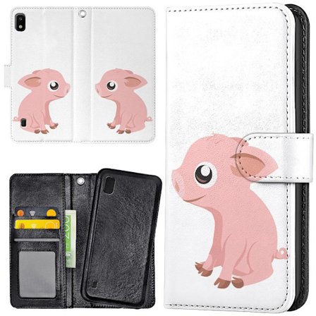 Samsung Galaxy A10 - Lompakkokotelo/Kuoret Pikku Porsas