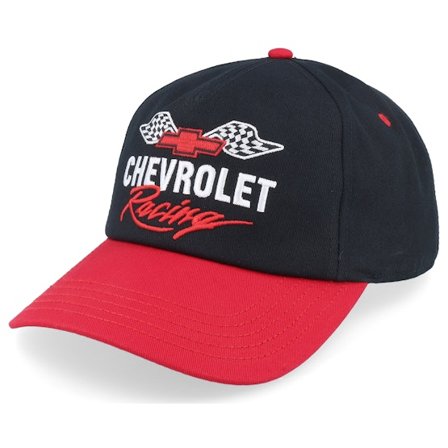American Needle - Černá adjustable Kšiltovka - Chevrolet Roscoe Black/Red A-Frame Adjustable @ Hatstore
