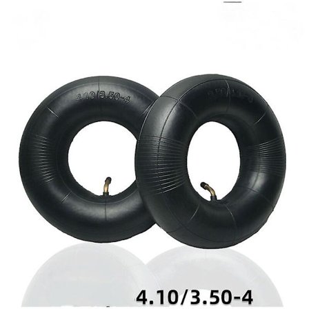 2pcs 4.10/3.50-4 Inch Series Tubular Tires For Hand Truck, Cart, Handcart, Garden Cart, Lawn Mower, 4.10-4 Replacement Tube