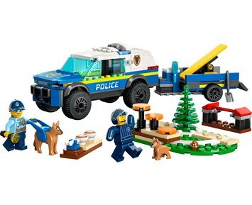 LEGO City Polisens mobila hundträning 60369