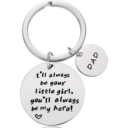 Fars dags gave - Gave til far fra datter til jul, fødselsdag, valentinsdag til far i firkant