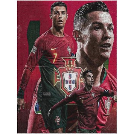 Puslespil 300/500/1000 Brikker Ronaldo Træpuslespil Voksne Og Børn Puslespil Fodboldspiller Puslespil Uddannelsesspil Legetøj Familiedekoration[HK]