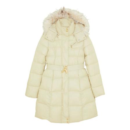Patrizia Pepe Winter Jacka vit, Dam, Dam, Storlek: M