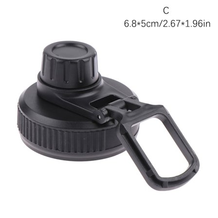 Byt ut sugrörslocket Flex Cap för Hydro-vattenflaska Passar bred