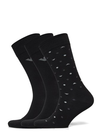 Emporio Armani Socks Set - Black - ONE SIZE