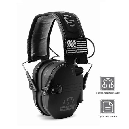 Professionel Elektronisk Høreværn til Udendørs Skydning med Støjreduktion