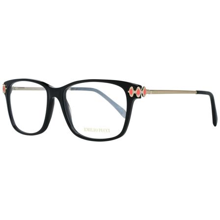 Emilio Pucci Optical Frame 001 54 , Zwart , Dames , Maat: ONE Size Accessoires