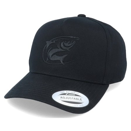 Skillfish - Black adjustable Czapka Z Daszkiem - Oval Fishing Logo Black A-Frame Adjustable @ Hatstore