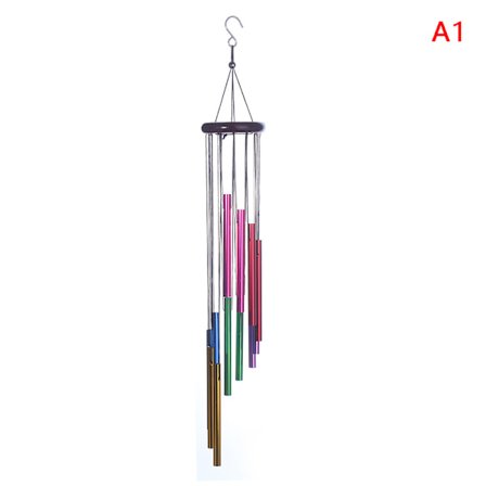 12 rør Wind Chimes Pendant Metal Pipe Wind Chimes Bells