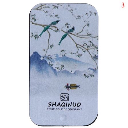 1/3 stk. fast balm parfume til mænd og kvinder, langvarig let duft, bærbar