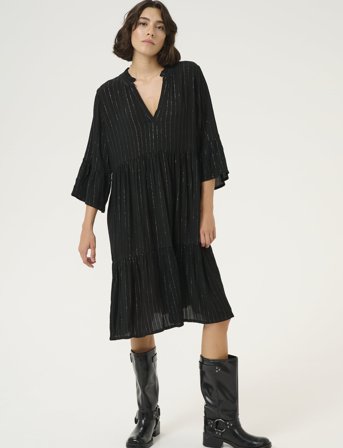Kaffe Kaliv Dress - Black - 34