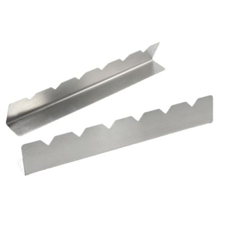 Shish Kebab Stativ - Rustfrit Stål Hævet Holder til 6 Spyd - Forhindrer Spyd i at Brænde og Klæbe til Grillen