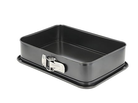 BLOMSTERBERGS Springform rektangulær 28x20x6cm Rustfritt stål