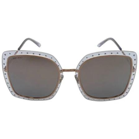 Jimmy Choo Pre-owned, Pre-owned Metalsunglasses Grijs, Dames, Maat:ONE Size
