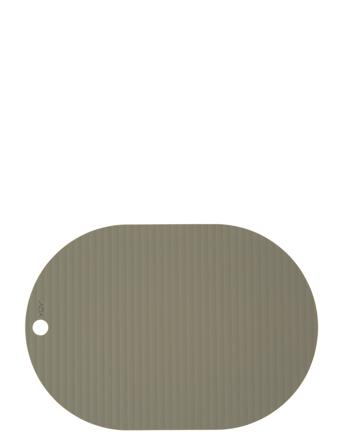 Ribbo Placemat - 2 Pcs/Pack Home Textiles Kitchen Textiles Placemats Vihreä OYOY Living Design