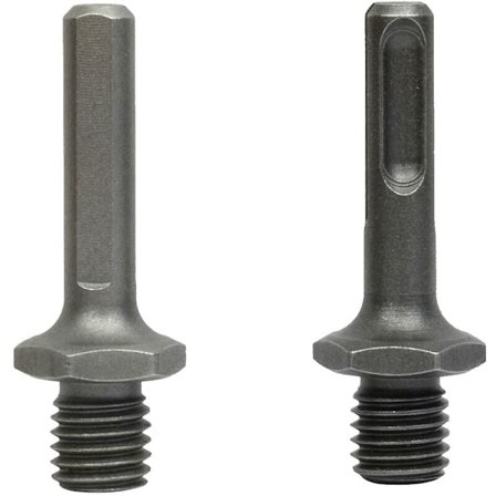 2 stk. M14 han-gevind til SDS Plus hun- og hun-trekant-adapter til slibemaskine-boremaskine