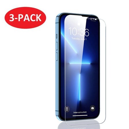 3-PACK - iPhone 13 Pro MAX Skärmskydd i härdat glas