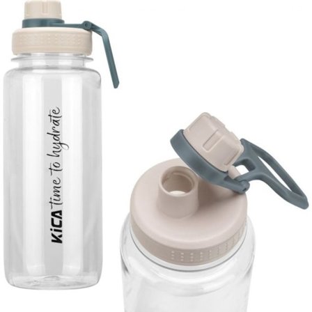 Gourde - kanna - isolerad flaska Krups FeiyuTech KiCA Sportflaska 1000 ml vit