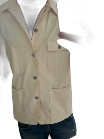 Riktigt snygg beige Overshirt i nyskick!