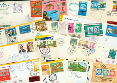 Lufthansa 42 førsteflyvningskuverter