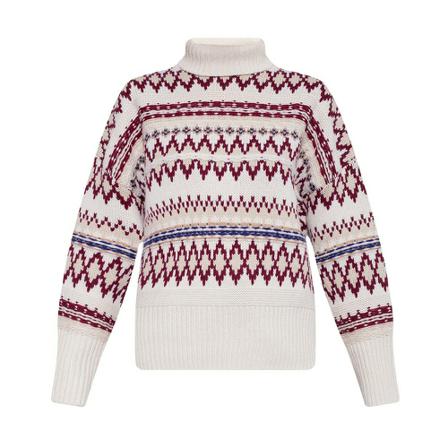 Rag & Bone, Patterned turtleneck sweater Wit, Dames, Maat:S