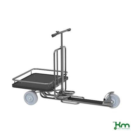 Sparkcykel med flak Ergonomisk
