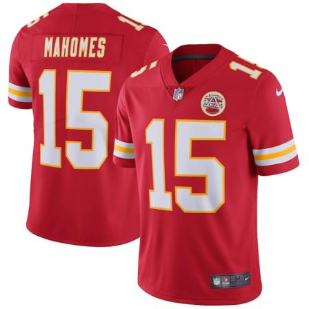 NFL Football Short Sleeve Chiefs 15 andra generationens legend red #S