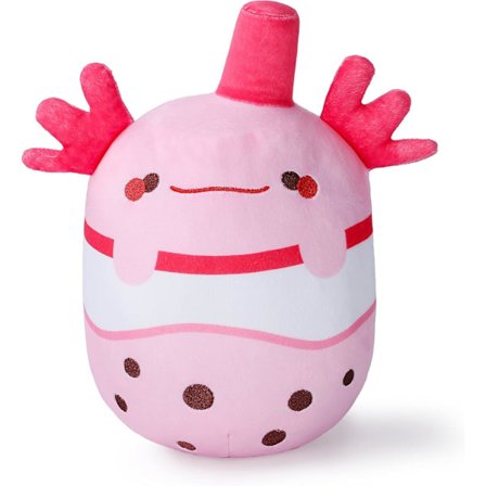 Boba Axolotl Plyslegetøj, Lille Blød Plysdyr Rosa Mælkebarn Børn Gave Til Jul Og Valentinsdag