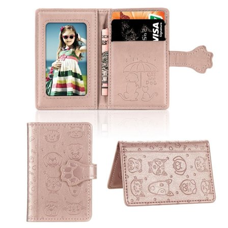 Case Korthållare ROSE GULD